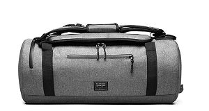 sac de sport en toile gris