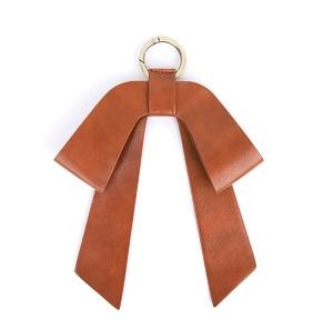 nœud décoratif pour cartable sac à main vintage pour femme en matière vegan 