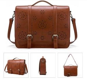 Cartable sac à bandoulière sac à dos vintage pour femme