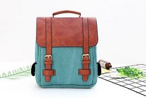 sac vintage unisexe bleu ciel